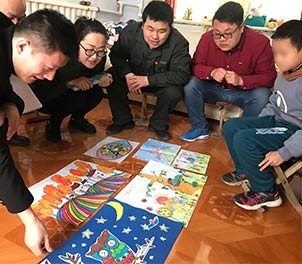 心博(中国)共青团看望慰问白血病患儿